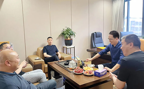 石灣總商會(huì)蒞臨佛山美萊參觀交流，協(xié)同合作攜手并進(jìn)！